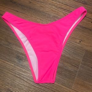 Neon Pink Bikini bottoms